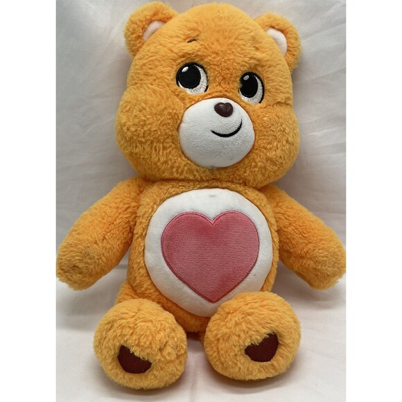 Care Bears Unlock the Magic Orange Heart Tenderheart Bear 14" 2020 Plush Toy - Picture 1 of 14